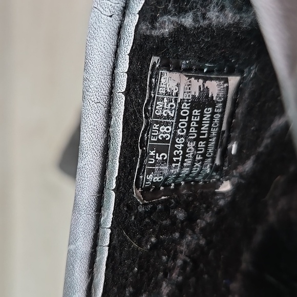 Skechers Womens Max CushionPlatform Clog Mule Insulated fur lined shoes sz 8 - Picture 12 of 12